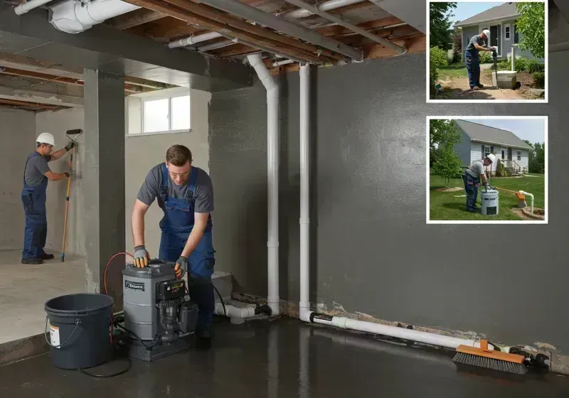 Basement Waterproofing and Flood Prevention process in Olympia Fields, IL